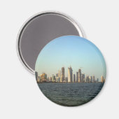 Doha 2009 magnet (Vorderseite/Rückseite)