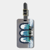 Doha Gepäckanhänger (Vorderseite vertikal)