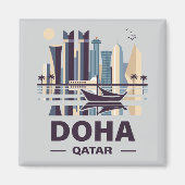 Doha-Halbinsel Katar Magnet (Vorne)