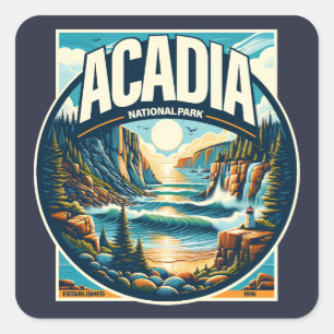 Doha-Halbinsel Katar Quadratischer Aufkleber