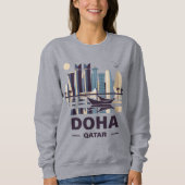 Doha-Halbinsel Katar Sweatshirt (Vorderseite)