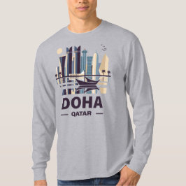 Doha-Halbinsel Katar T-Shirt