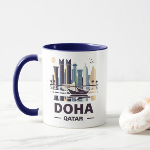 Doha-Halbinsel Katar Tasse