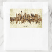 Doha Katar Cityscape Rechteckiger Aufkleber (Tasche)