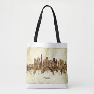 Doha Katar Cityscape Tasche