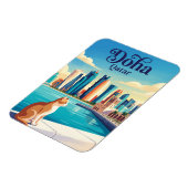 Doha Katar Magnet (Linke Seite)