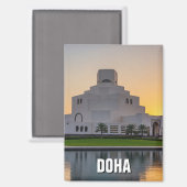 Doha Katar Museum Islamische Kunst Reise Magnet (Vorderseite/Rückseite)