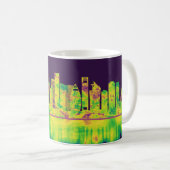 Doha Katar Skyline Kaffeetasse (VorderseiteRechts)
