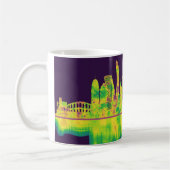 Doha Katar Skyline Kaffeetasse (Links)
