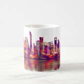 Doha Katar Skyline Kaffeetasse (Mittel)