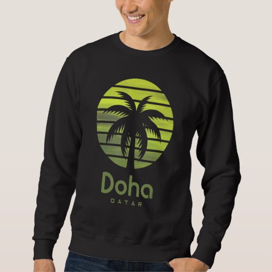 Doha Katar Sweatshirt (Vorderseite)