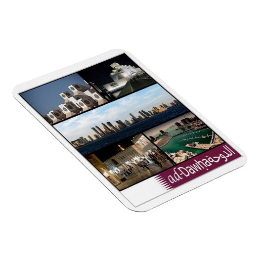 Doha - Mosaik - Katar - Magnet (Rechte Seite)