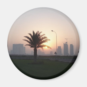 Doha-Sonnenaufgang Magnet