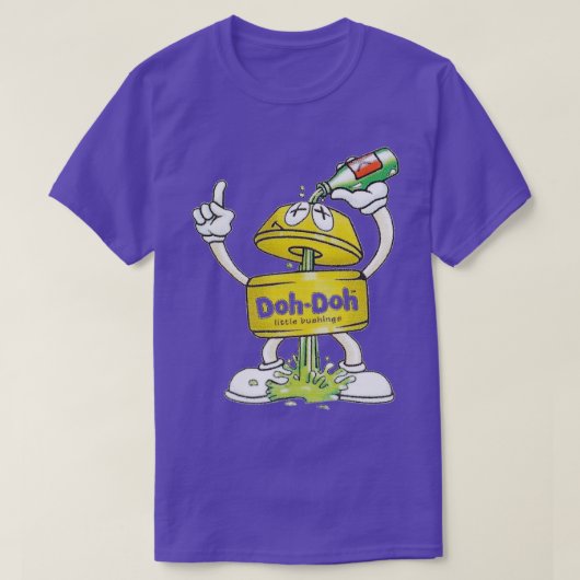 DohDoh-Skateboard-Design T-Shirt (Design vorne)