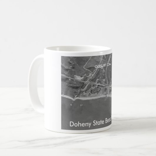 Doheny Staats-Strand 1946 Kaffeetasse (Vorderseite Links)