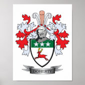 Doherty Coat of Arms Poster (Vorne)