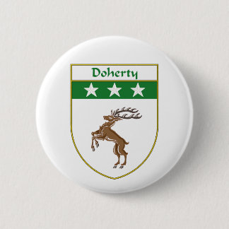Doherty Wappen/Familienwappen Button