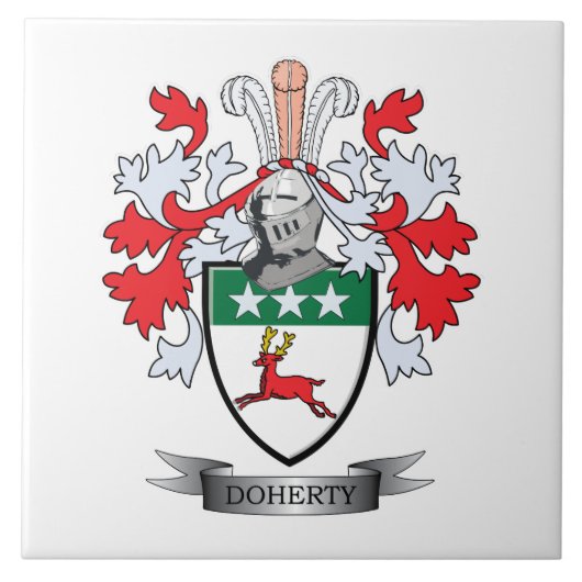 Doherty Wappen Fliese (Vorderseite)