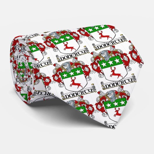 Doherty Wappen Krawatte (Gerollt)