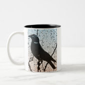 Dohlen-Dämmerungs-Tasse Zweifarbige Tasse (Links)