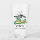 Dohl's Morton House Restaurant, Morton Grove, IL Glas (Rückseite)