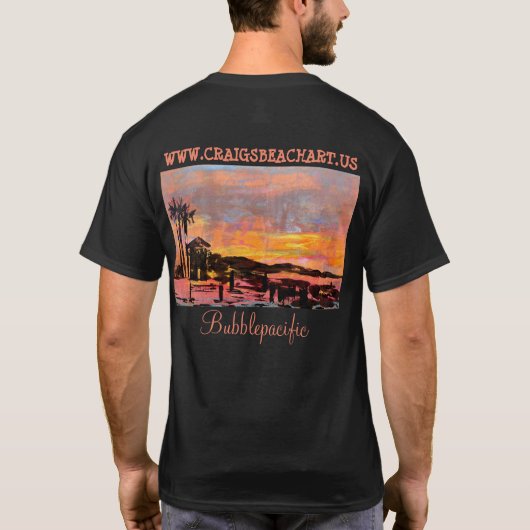 Doho Snack Bar bei Morgengrauen T-Shirt (Rückseite)