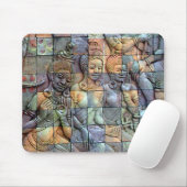 Doi Inthanon Chedi geschnitzte Fliesen Mousepad (Mit Mouse)
