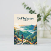Doi Inthanon Thailand Postkarte (Stehend Vorderseite)