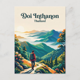 Doi Inthanon Thailand Postkarte