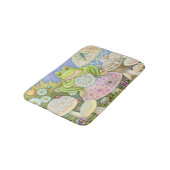 Doilies machen eine hoppy Zuhause FROG BATH MAT Badematte (Schrägansicht)