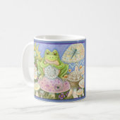 Doilies machen eine hoppy Zuhause FROG TASSE *Anpa (Vorderseite Links)