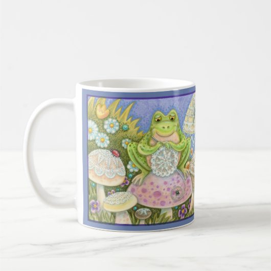 Doilies machen eine hoppy Zuhause FROG TASSE *Anpa (Links)