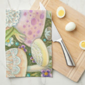 Doilies machen eine Zuhause FROG 3 KÜCHENWELLE Geschirrtuch (Viertel Falte)