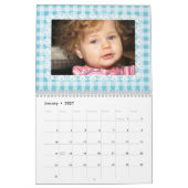Doilies und Karierter Kalender 2013 (Jan 2027)