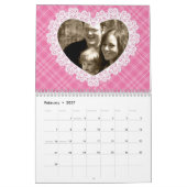 Doilies und Karierter Kalender 2013 (Feb 2027)