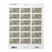 Doily Adressaufkleber (Vorne)