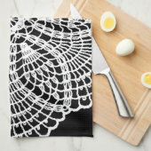 Doily Art Handtuch (Viertel Falte)