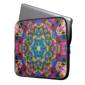 Doily Kaleidoscope Laptop Sleeve (Vorderseite Links)