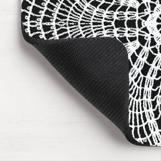 Doily-Kunst Mousepad (Ecke)