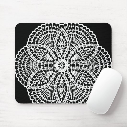 Doily-Kunst Mousepad (Mit Mouse)