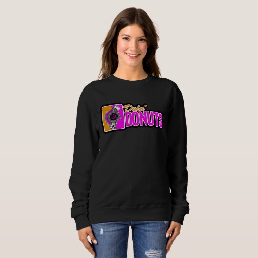 Doin Donuts Car Drifting PS Tuning Lovers Sweatshirt (Vorne ganz)