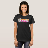 Doin' Donuts - Lustiger Renn- und Drift-Auto-Enthu T-Shirt (Vorne ganz)