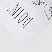 Doin' yoga cute dog seidenpapier (Ausschnitt)