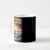 Doing All The Work Parasailer Paragliding Parasail Kaffeetasse (Vorderseite Links)