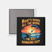 Doing All The Work Parasailer Paragliding Parasail Magnet (Vorderseite/Rückseite)