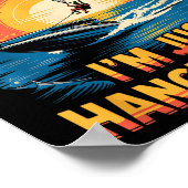 Doing All The Work Parasailer Paragliding Parasail Poster (Ecke)