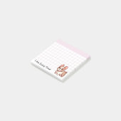 Doing Great French Bulldog Post-it Klebezettel (angewinkelt)