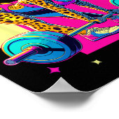 Doing Hintern Stuff Cheetah Bodybuilder Gym Jokes Poster (Ecke)