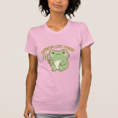 “Doing My Best” Frog Sticker/Tee T-Shirt (Vorderseite)