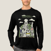 Doing Nothing Is Serious Business Funny Procrastin Tri-Blend Shirt (Vorderseite)